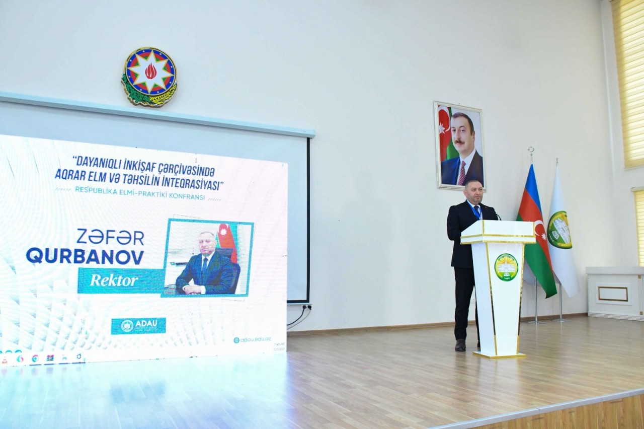 ADAU-da elmi-praktik konfrans keçirilib - FOTOLAR